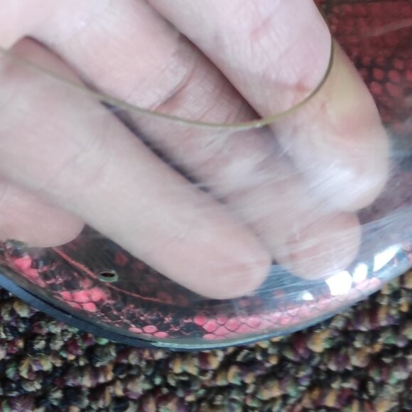 Transparent Lucite Pump Heel with Pointed Toe Cape Robbin - Picture 9 of 12